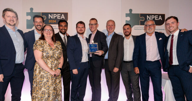 PPF award win photo