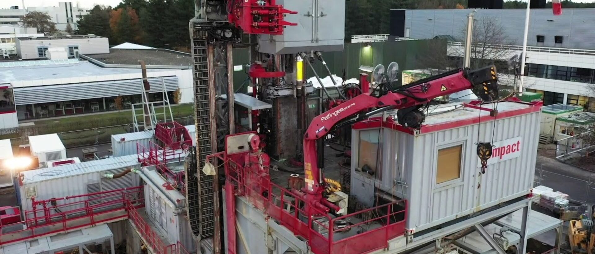 Janssen geothermal drilling