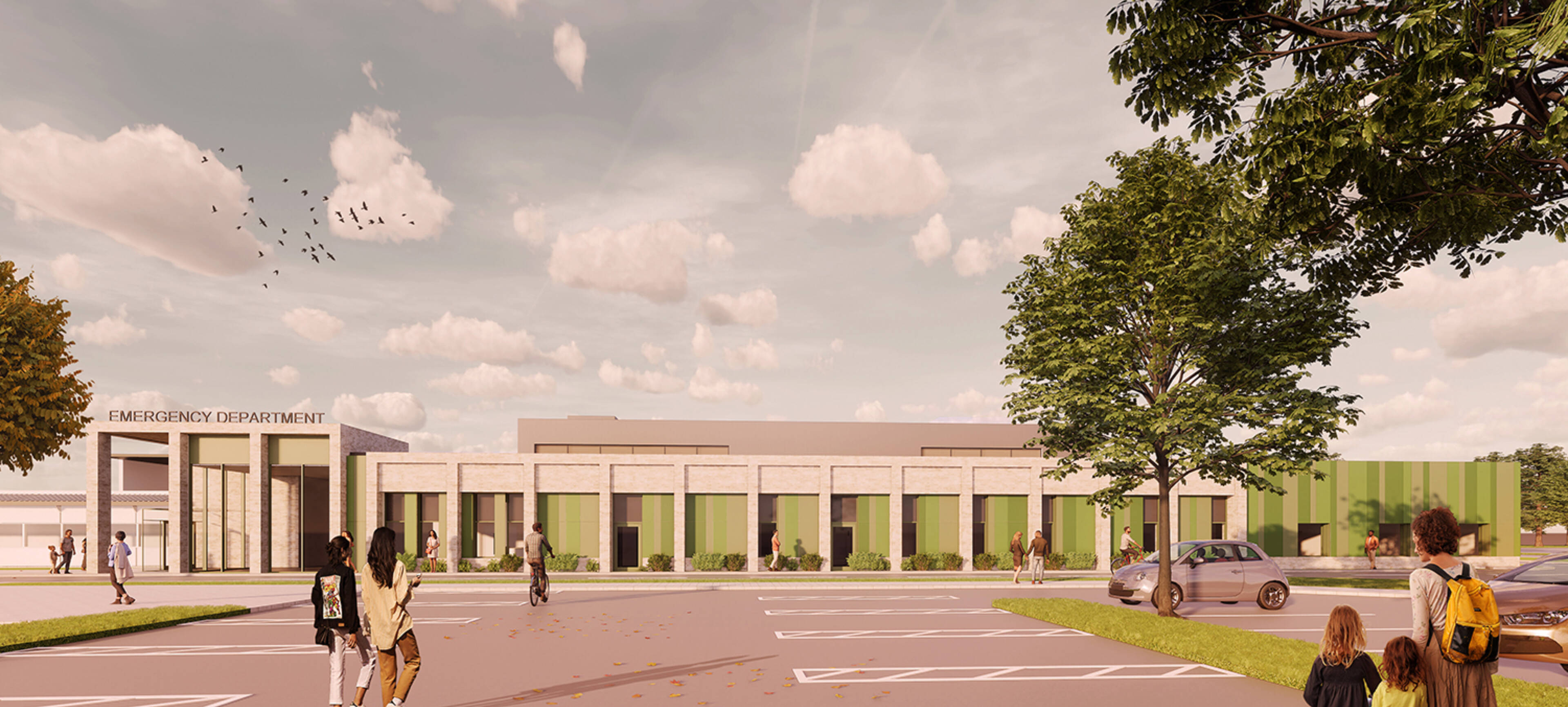 Projects | Healthcare | Pilgrim Hospital new A&E | Pulse Consult