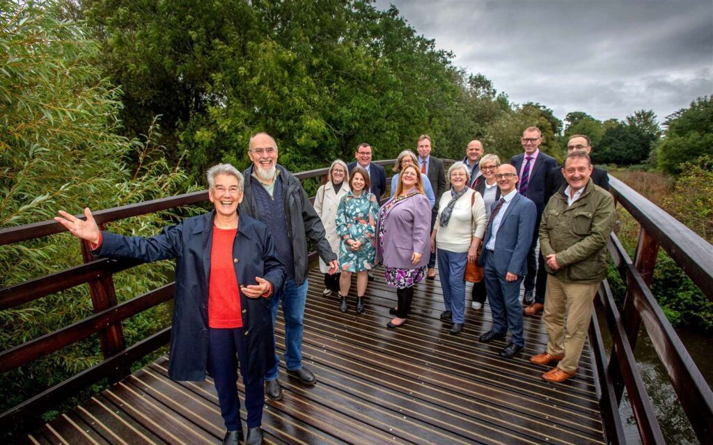 SDC riverside nature reserve opening