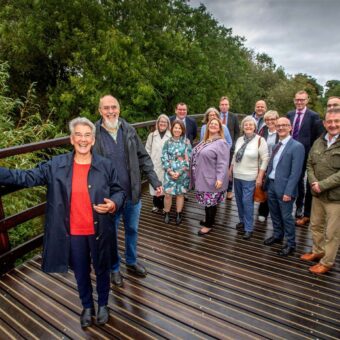 SDC riverside nature reserve opening