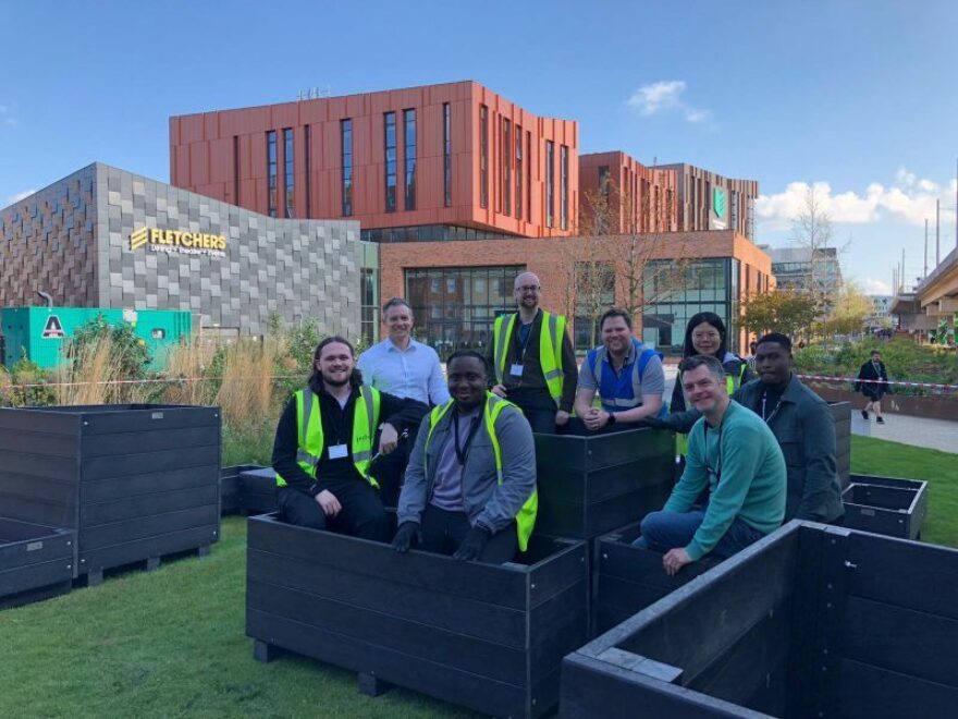 Nottingham parklet volunteering