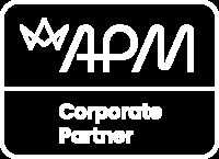 APM Corporate Partner Outlined white